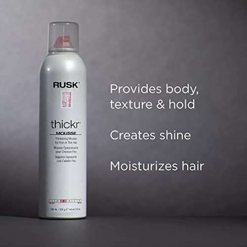 RUSK Thickr Thickening Mousse Foam 8.8 Fl Oz