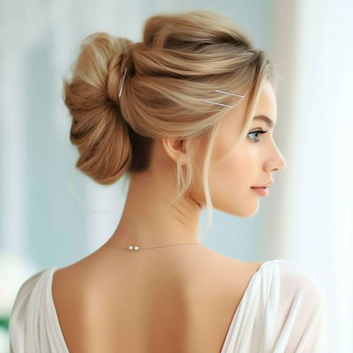 OIIKI 144Pcs Colorful Glitter Bobby Pins Hair Clips Hair Accessories for Women