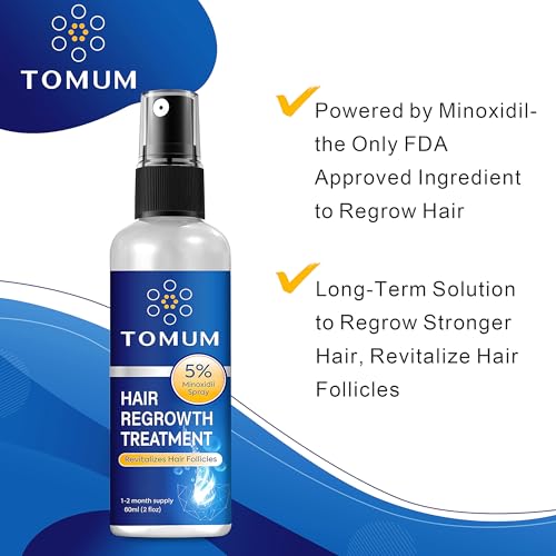 5% Minoxidil Spray Hair Growth Treatment for Men & Women 60ml