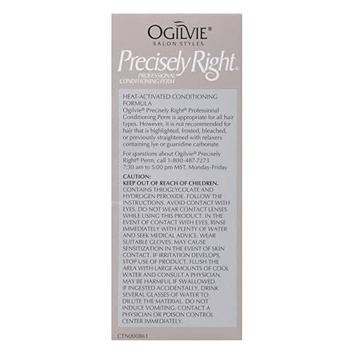 Ogilvie Precisely Right Professional Perm Kit for Color-Treated Hair