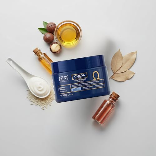 Felps Omega Zero Mass Replenisher - Frizz Control & Volume Boost 300g