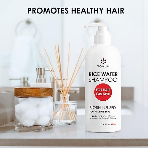 TOMUM Hair Growth Shampoo for Men and Women - 5% Foam Formula