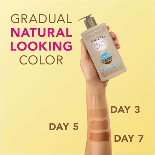 Jergens Natural Glow Hydra Gel Self Tanner, 8.3 Fl Oz