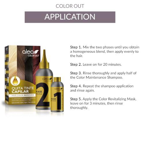Alea Color Out Hair Dye Remover - Ammonia & Bleach-Free