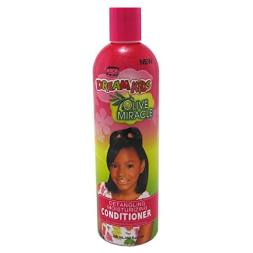 African Pride Olive Miracle Dream Kids Conditioner, 12 Ounce