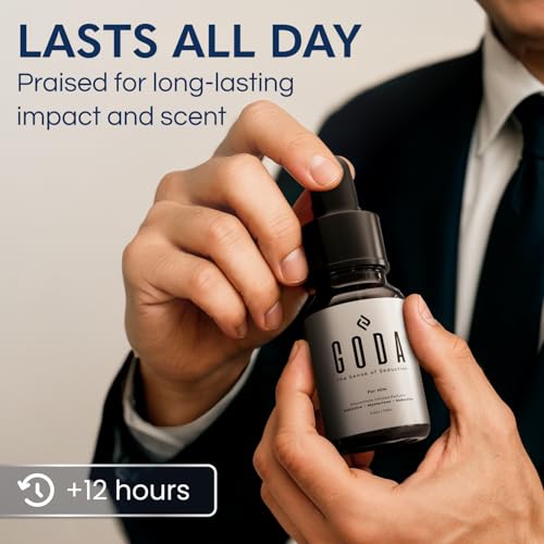 GODA Pheromone Cologne for Men - 15ml Citrus Lavender