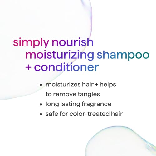 Bundle of Method Simply Nourish Moisturizing Shampoo, 14 oz (Pack of 1) + Method Simply Nourish Moisturizing Conditioner, 13.5 oz (Pack of 1) + Method Pure Peace Bar Soap (2 bars) 5 oz each