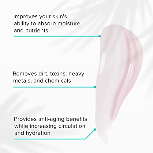 ClarityRx Live + Be Well Probiotic + Pink Himalayan Salt Face Mask, Natural Plant-Based Moisturizing Facial Treatment for All Skin Types, Reduces Redness, Acne & Signs of Aging (1.7 oz)