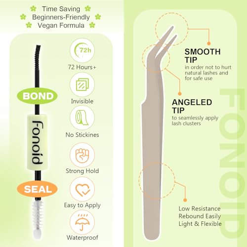 Cluster Eyelash Extensions Kit - DIY Manga Lashes