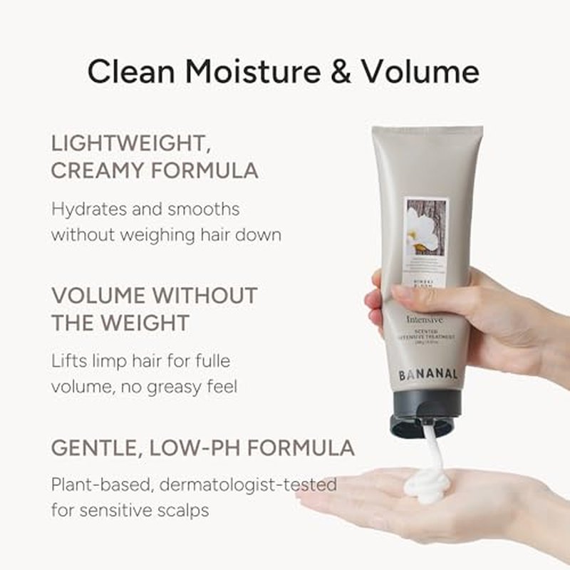 BANANAL Intensive Hair Treatment - Rice Protein Conditioner Mask, 8.81 fl oz