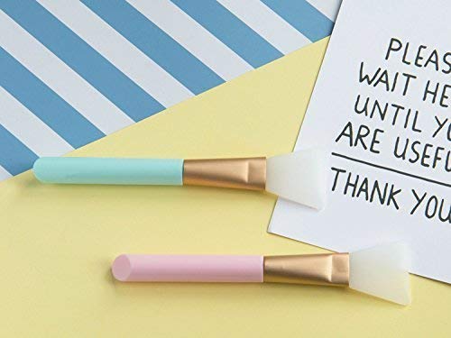 Silicone Face Mask Brush Set - 2 Pack Facial Applicator