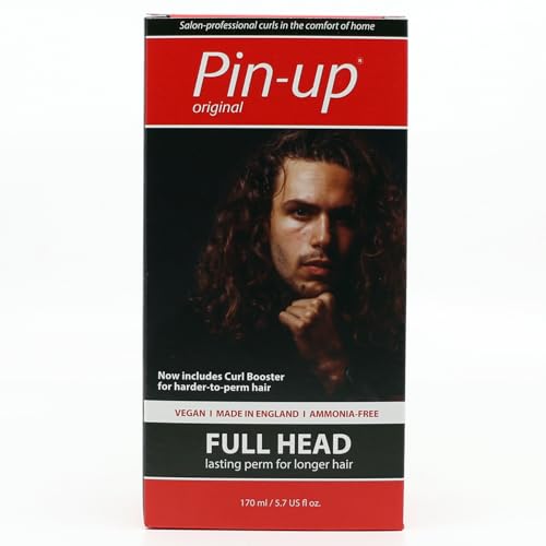 Pin-Up Full Head At-Home Perm Kit for Natural Curls - 5.75 fl oz