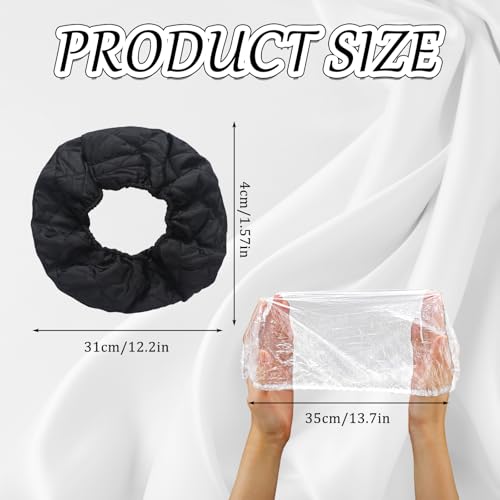 Hair Dryer Heat Shield with 10 Disposable Hoods