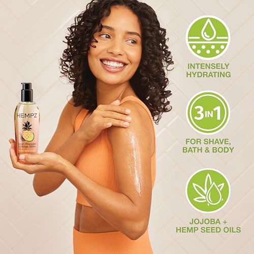 Multi-Purpose Body Oil with Pineapple & Honey Melon - 6.76 Fl Oz