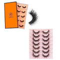 DYSILK Mink Lashes Fluffy Eyelashes Fake Eyelashes Manga Lashes Extension Kit