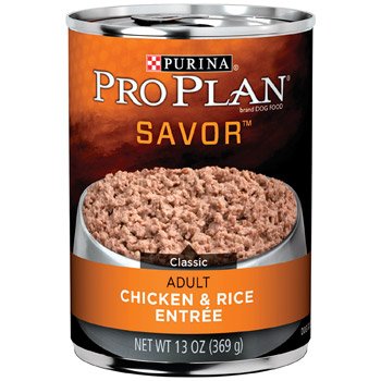 Purina Pro Plan Dog Food Chicken & Rice 13 Oz Can