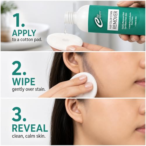 Hair Color Stain Remover - Gentle Dye Eraser for Skin, 12 fl oz