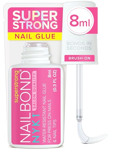 NYK1 Super Strong Nail Glue - Press On Nails, Tips & Acrylics 8ml