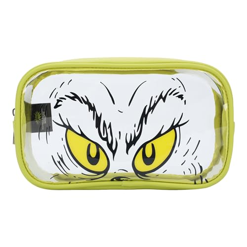 Bioworld Dr. Seuss Grinch Travel Cosmetic Bags - Set of 3