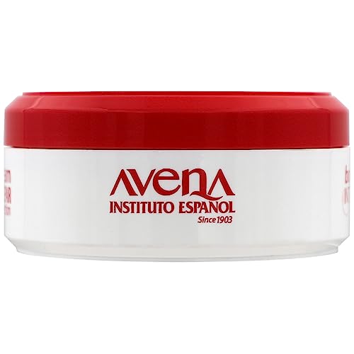 Avena Instituto Espanol Intense Repair Protection, Body Cream for Sensitive Skin, Soothes the Skin, Intense Emollient, Soft and Glowing Skin, Dry Skin, 6.8 Fl Oz each, 2- Pack, Jars