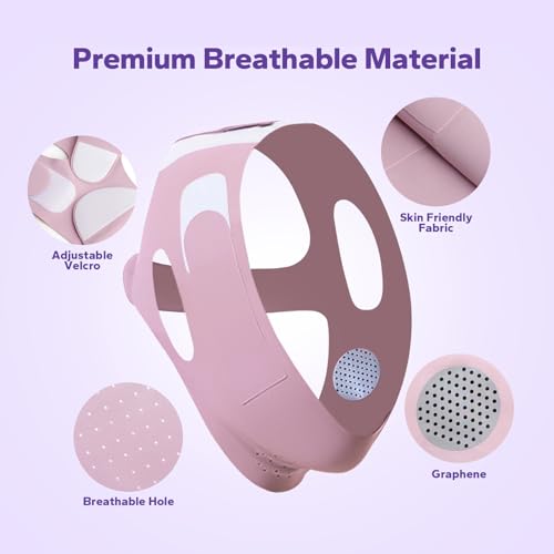 V-Line Chinstrap for Sleeping - Reusable Face Lifting Mask