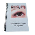 Lashes Training Exercise for Beginners Professional Eyelash Extensions Exercise Book