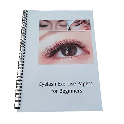 Lashes Training Exercise for Beginners Professional Eyelash Extensions Exercise Book