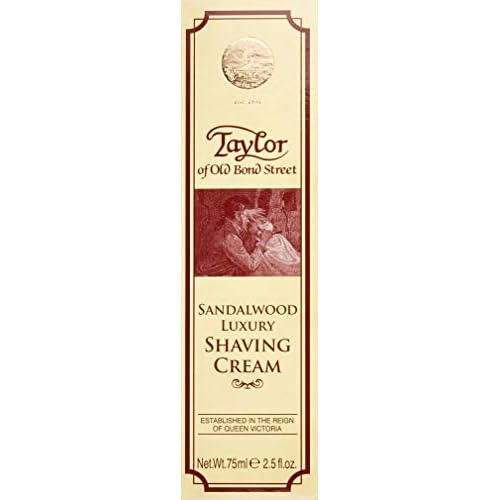 Taylor Of Old Bond Street Shaving Cream Sandalwood, 2.5-Ounce