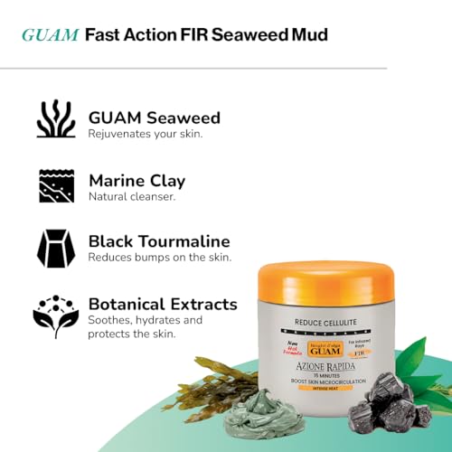 Guam Anti-Cellulite Seaweed Mud Body Wrap with Tourmaline