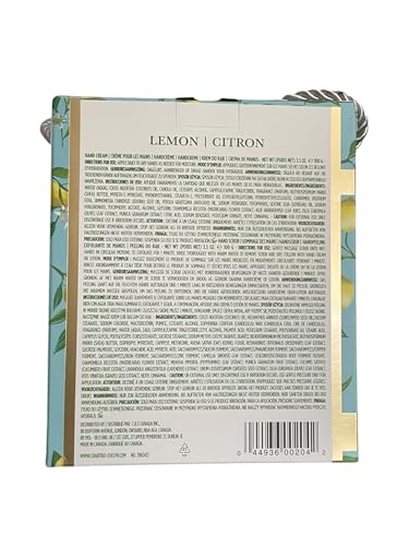 Crabtree & Evelyn Lemon Citron Hand Therapy Cream & Scrub Set, 3.5 oz