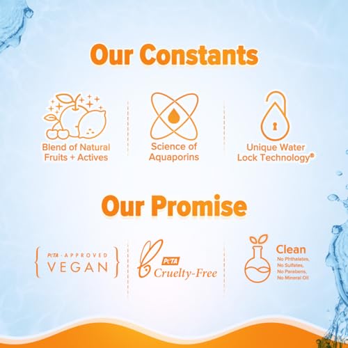 Aqualogica Glow+ Smoothie Face Wash | with Vitamin C & Papaya | Gently Cleanses Dirt & Impurities | Helps Reveal Healthy Glowing Skin | 3.38 Fl Oz/100ml