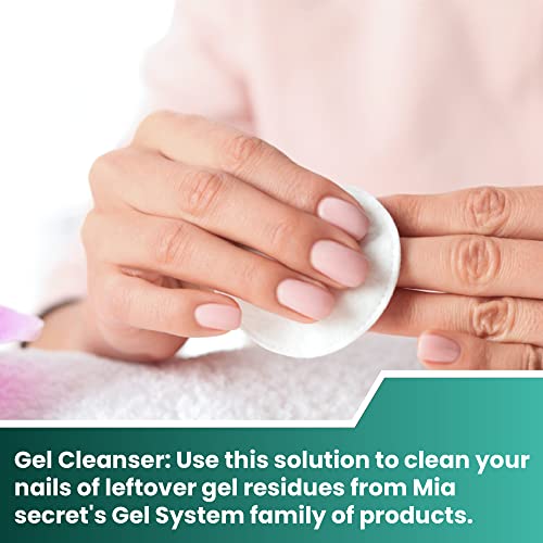 Mia Secret - Gel Cleanser multiple sizes UV Gelux and Gel Systems Cleanser (8 oz.)