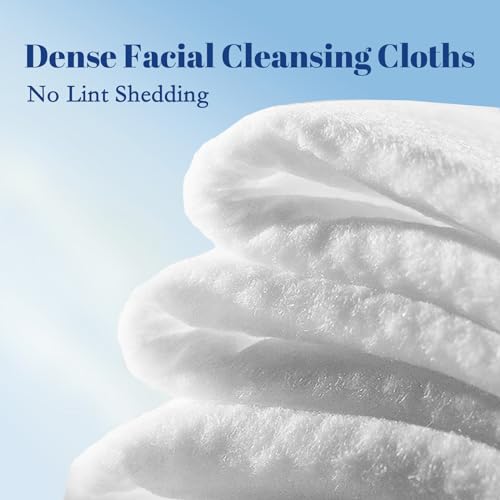 ITO Disposable Face Towel, Ultra-Soft 1-Second Quick-Dry Face Towels, Gentle for Sensitive Dry Oily Skin, Facial Towels for Daily Cleansing Makeup Removal (60 Count (Pack of 1))