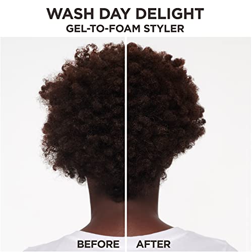 Carol's Daughter Mousse Styler - Wash Day Delight Hair Gel to Foam for Curls, Aloe, Natural Hold 8.5 fl oz