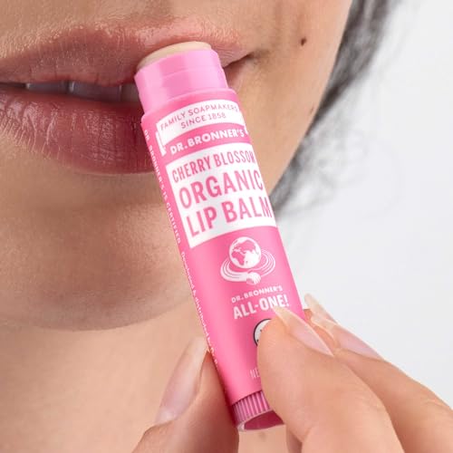 Dr. Bronner's Organic Lip Balm 6-Pack – Cherry Blossom