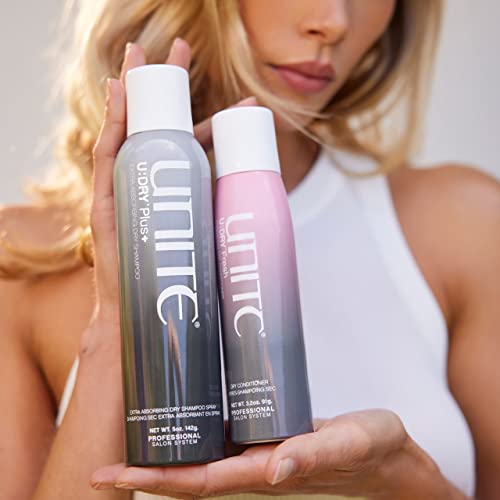 UNITE Hair ? U:DRY Plus+ ? Extra-Absorbing Dry Shampoo to Deep Clean Roots & Control Excess Oil ? Lightweight, Residue-Free Finish ? 6.7 Oz
