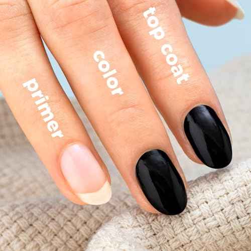 Sally Hansen Miracle Gel Keith Haring Salon Quality Nail Polish | Gel-Like Formula, Two-Step System, No UV Light Needed, Long Lasting | Opaque, Glossy | 918 Blanc Canvas | White Nail Polish