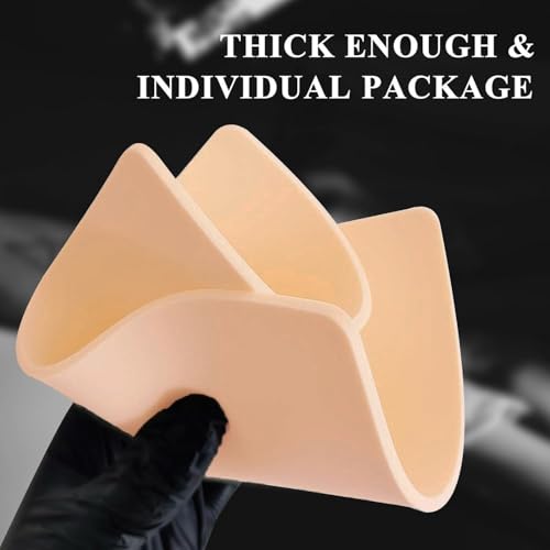 3MM Tattoo Fake Skin Transfer Paper Kit - Anghie 23pcs Tattoo Practice Skin Transfer Paper, 8pcs Tattoo Fake Skins 3MM Thick with 15pcs Tattoo Transfer Paper for Beginner&Artists Tattoo Supplies