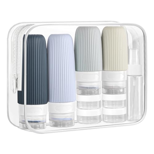 16-Piece TSA Approved Travel Bottle Set with Leak-Proof Containers