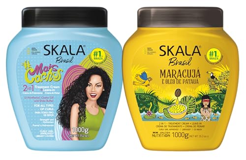 SKALA 2-in-1 Conditioning Treatment for Curly Hair - Hydrate & Eliminate Frizz
