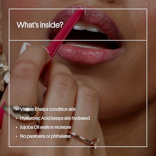 Winky Lux pH Blurring Lip Liner, Color Changing, Natural Lip Pencil for Softly Diffused plump lips, with Hyaluronic Acid, Jojoba Oil & Vitamin E, Hydrating, Clean Beauty, Cruelty-Free, Vegan