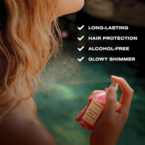 Ceremonia Guava Perfume Mist – Hair & Body Spray, 1.7 oz