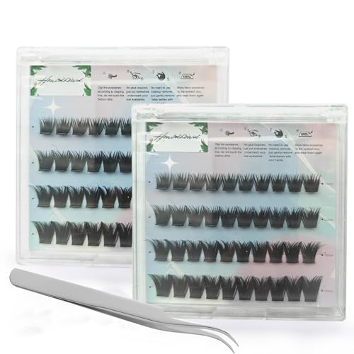 Press-On Lashes Kit Self-Adhesive 10-16mm Reusable