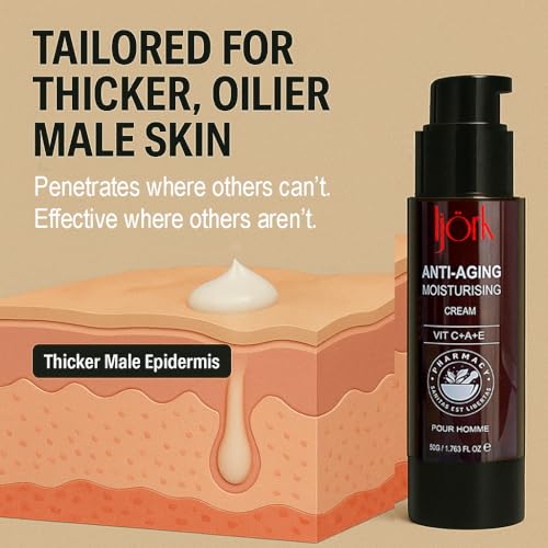 Men¡¯s Anti-Aging Cream for Face and Neck | Male Anti Wrinkles Cream for Face, Neck and Hand.