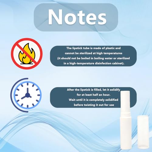 24Pcs Empty Lipstick Tubes 4ml Lip Balm Containers DIY