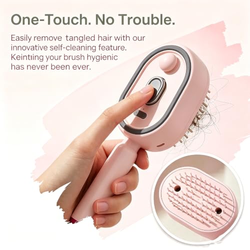 Electric Spray Air Cushion Massage Comb for All Hair Types