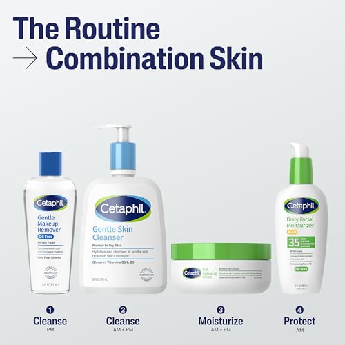 Cetaphil Gentle Oil-Free Makeup Remover for Sensitive Skin - 6 oz