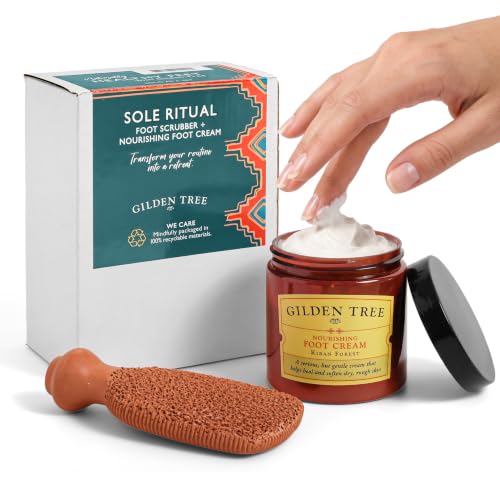 Gilden Tree Pumice Stone & Foot Cream Pedicure Kit for Cracked Heels