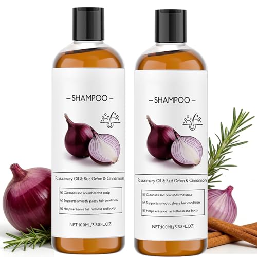 Onion Shampoo with Rosemary Oil for Hair Growth & Scalp Care