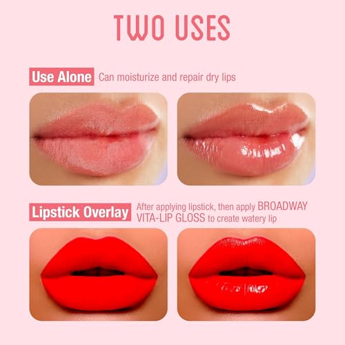Ruby Kisses Broadway Vita-Lip Clear Gloss 8 Pack